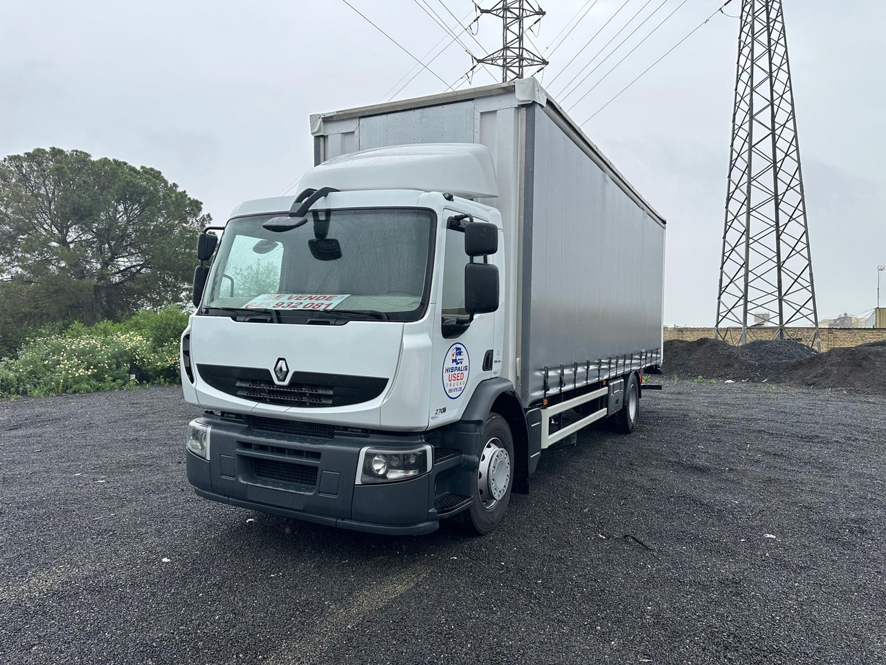 RENAULT PREMIUM 380 - Camion cu prelată: Foto 3 RENAULT PREMIUM 380 - Camion cu prelată: Foto 3