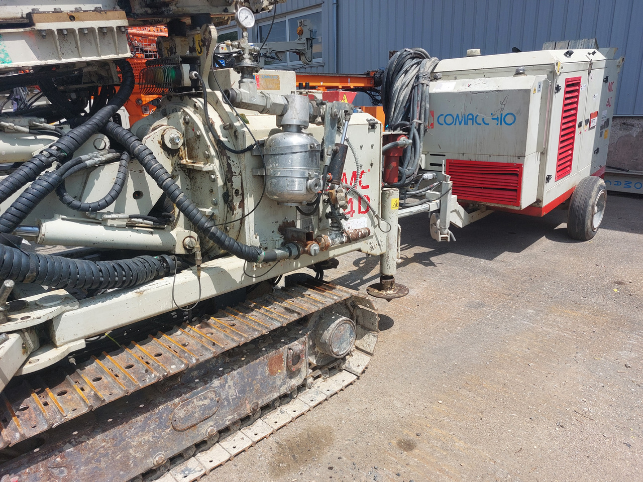 COMACCHIO MC 4D - Maşină de foraj: Foto 5 COMACCHIO MC 4D - Maşină de foraj: Foto 5