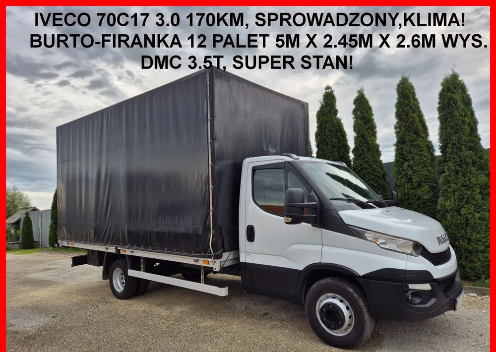 Iveco 70C17 3.0 170KM Skrzyniowy - Autoutilitară cu prelată: Foto 1 Iveco 70C17 3.0 170KM Skrzyniowy - Autoutilitară cu prelată: Foto 1