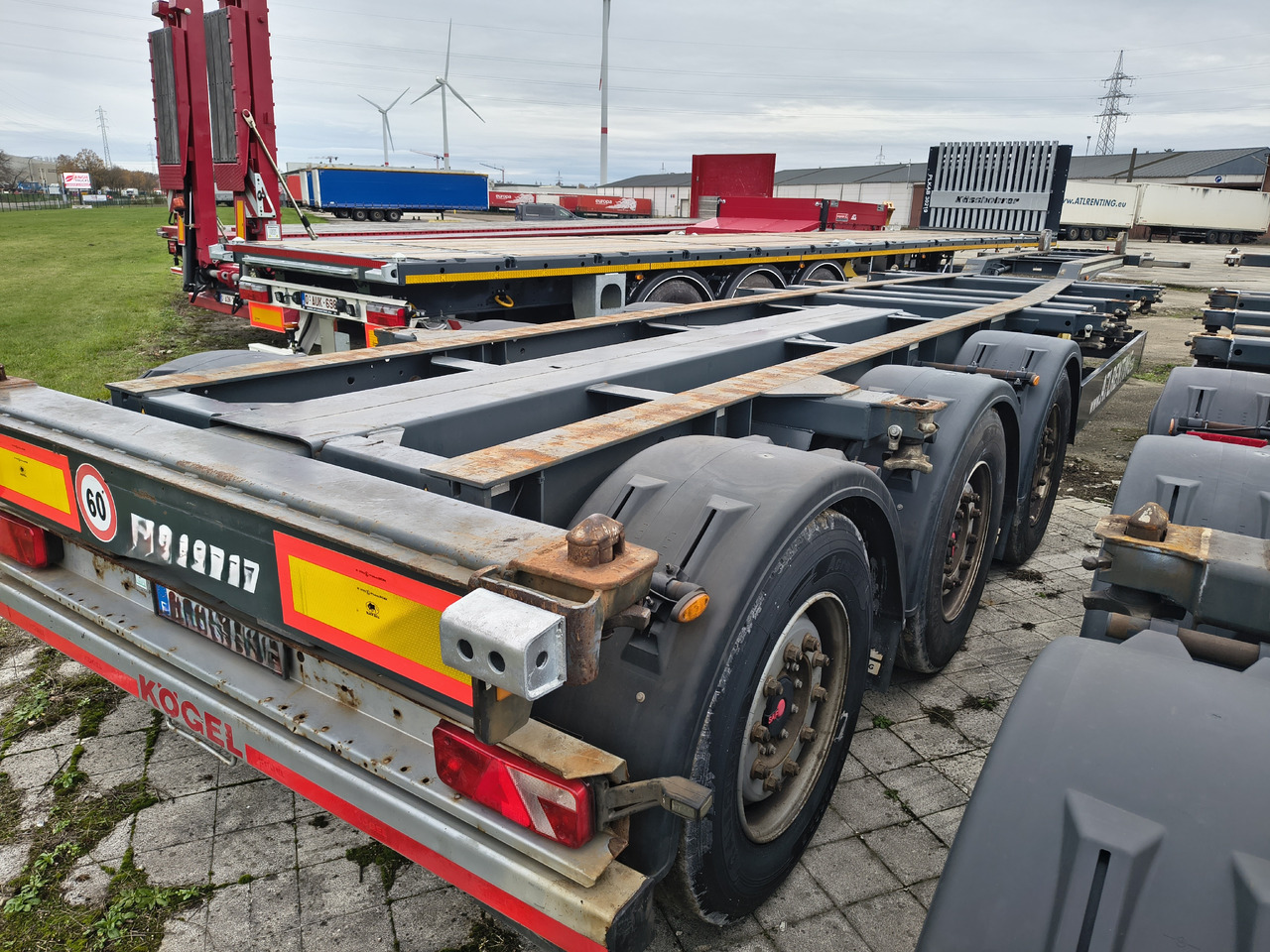 Kögel 40ft containerchassis - Semiremorcă: Foto 2 Kögel 40ft containerchassis - Semiremorcă: Foto 2