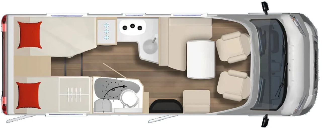 Bürstner B66 TD 690 G B 66 TD 690 Voll ausgestattet - Autorulotă semi-integrată: Foto 2 Bürstner B66 TD 690 G B 66 TD 690 Voll ausgestattet - Autorulotă semi-integrată: Foto 2
