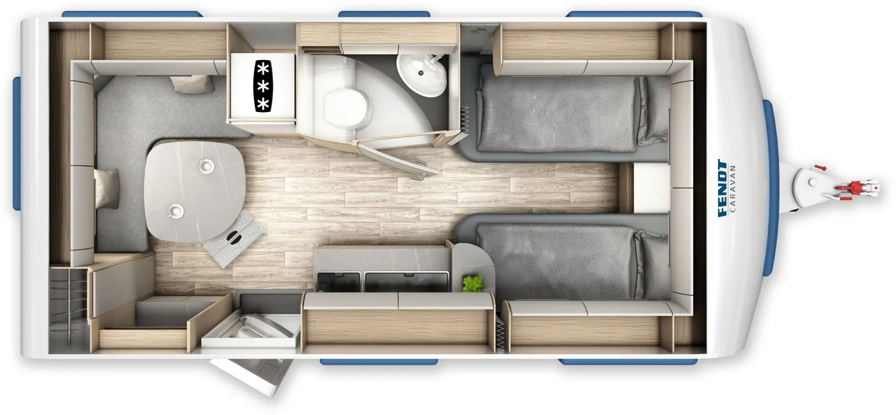 Fendt Bianco Activ 465 SGE frei Konfigurierbar - Rulotă: Foto 2 Fendt Bianco Activ 465 SGE frei Konfigurierbar - Rulotă: Foto 2