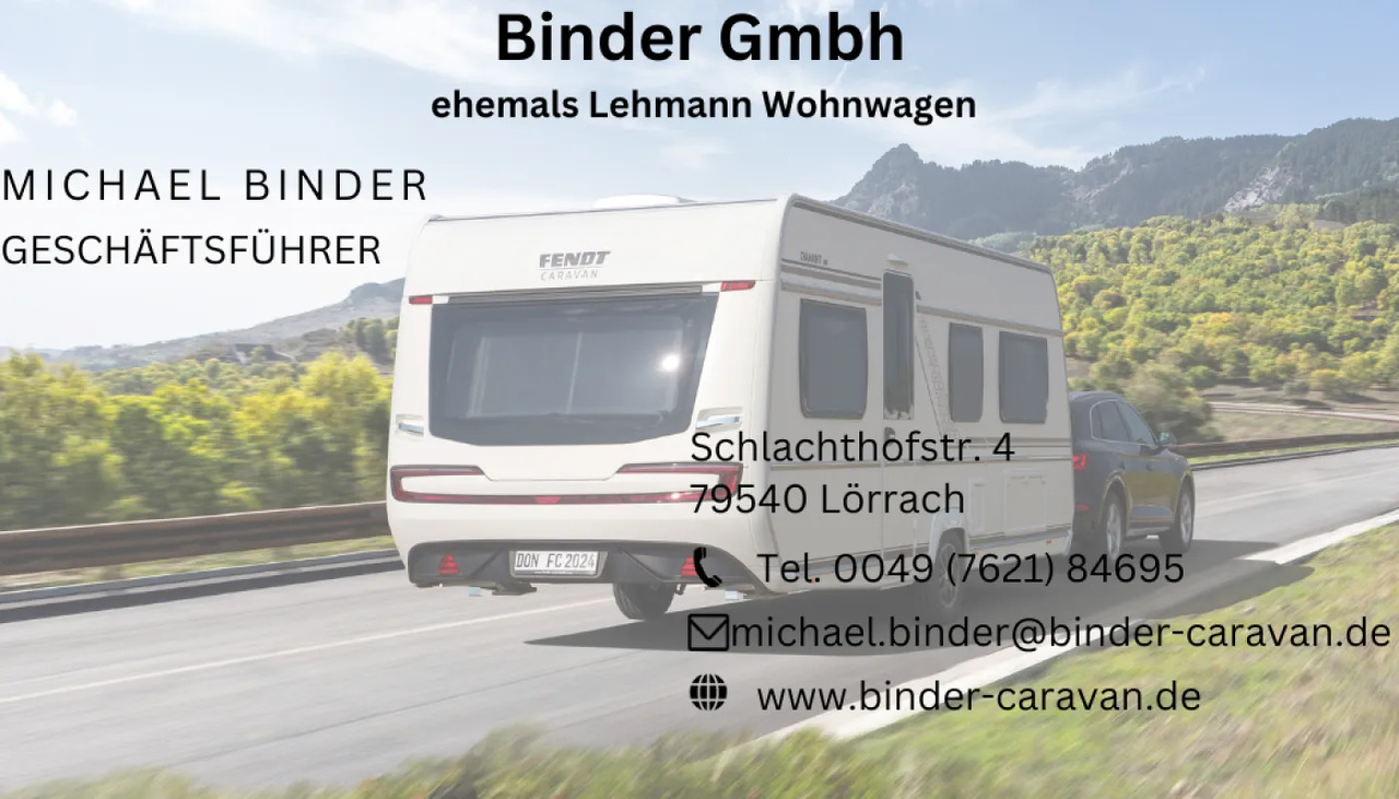 Wohnwagen Fendt Diamant 560 FD Modell 2026 - Rulotă: Foto 1 Wohnwagen Fendt Diamant 560 FD Modell 2026 - Rulotă: Foto 1