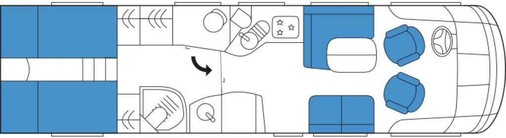Niesmann + Bischoff Flair 920 BS (Sonderkonfiguration) - Autorulotă integrată: Foto 2 Niesmann + Bischoff Flair 920 BS (Sonderkonfiguration) - Autorulotă integrată: Foto 2