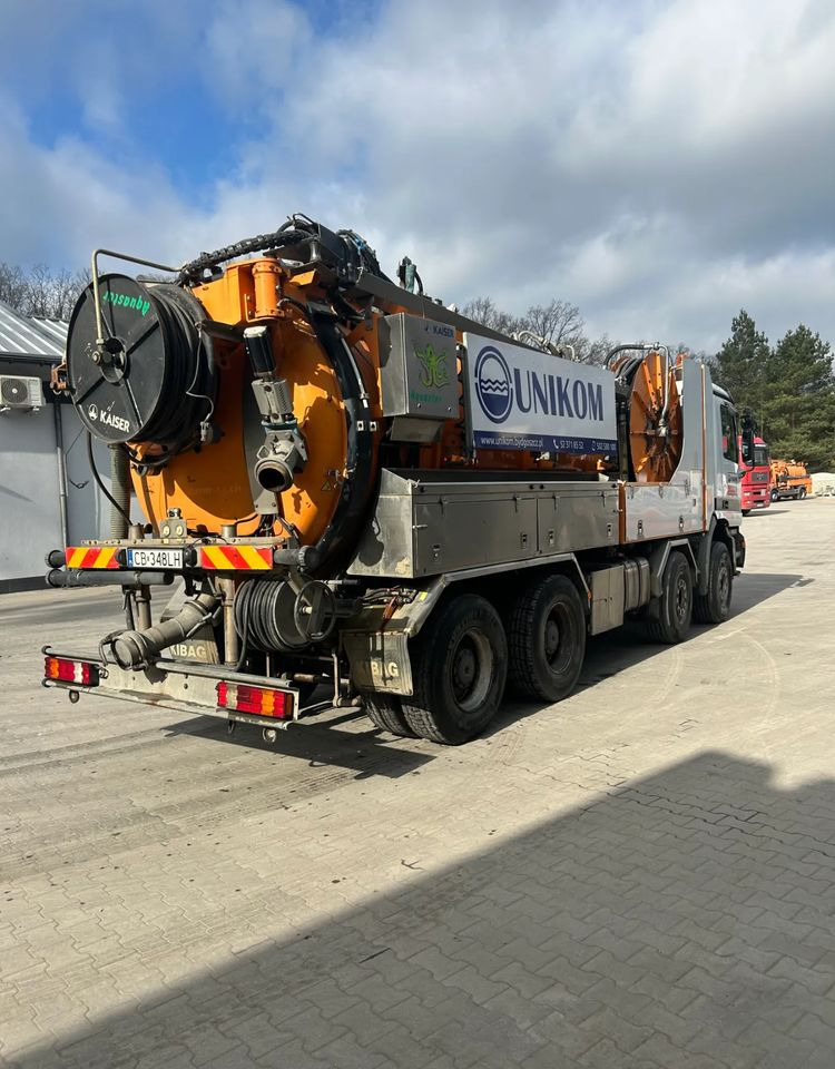 Mercedes-Benz ACTROS 3243 KAISER AQUASTER WUKO - Maşină pentru vidanjări: Foto 4 Mercedes-Benz ACTROS 3243 KAISER AQUASTER WUKO - Maşină pentru vidanjări: Foto 4