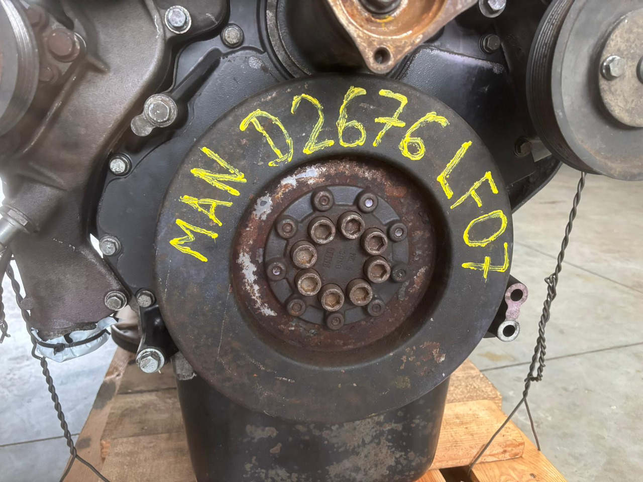 Gebrauchter MAN TGX 26.480 D 2676 LF 07 Motor - Motor pentru Camion: Foto 4 Gebrauchter MAN TGX 26.480 D 2676 LF 07 Motor - Motor pentru Camion: Foto 4