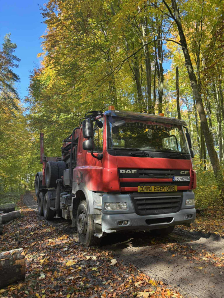 DAF CF510 - Camion forestier, Camion cu macara: Foto 1 DAF CF510 - Camion forestier, Camion cu macara: Foto 1