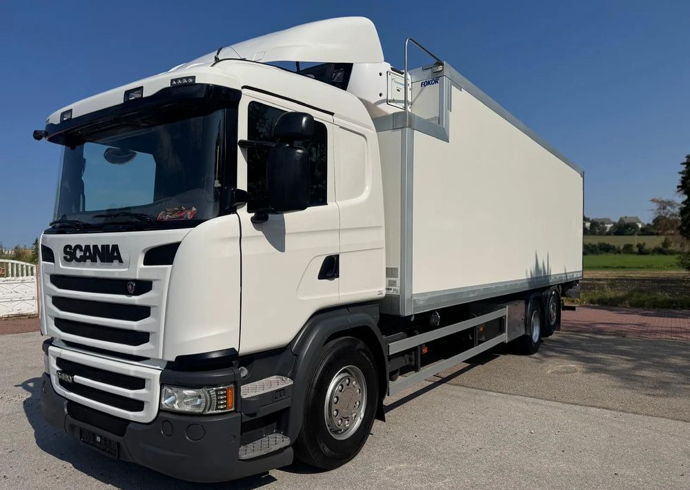 Scania Scania G 490 / CHŁODNIA + WINDA / 23 PALETY / EURO6 / OŚ SKRĘTNA / CARRIER 850 / ASO - Camion frigider: Foto 4 Scania Scania G 490 / CHŁODNIA + WINDA / 23 PALETY / EURO6 / OŚ SKRĘTNA / CARRIER 850 / ASO - Camion frigider: Foto 4