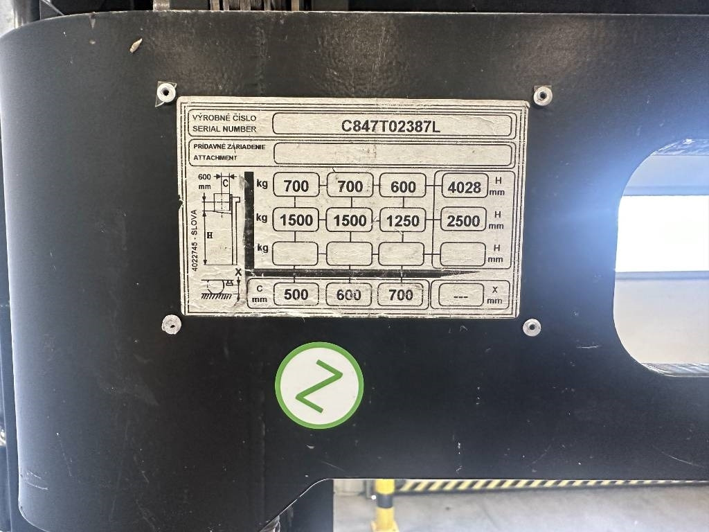 Yale ms15 - Transpalet la mare înălţime: Foto 3 Yale ms15 - Transpalet la mare înălţime: Foto 3