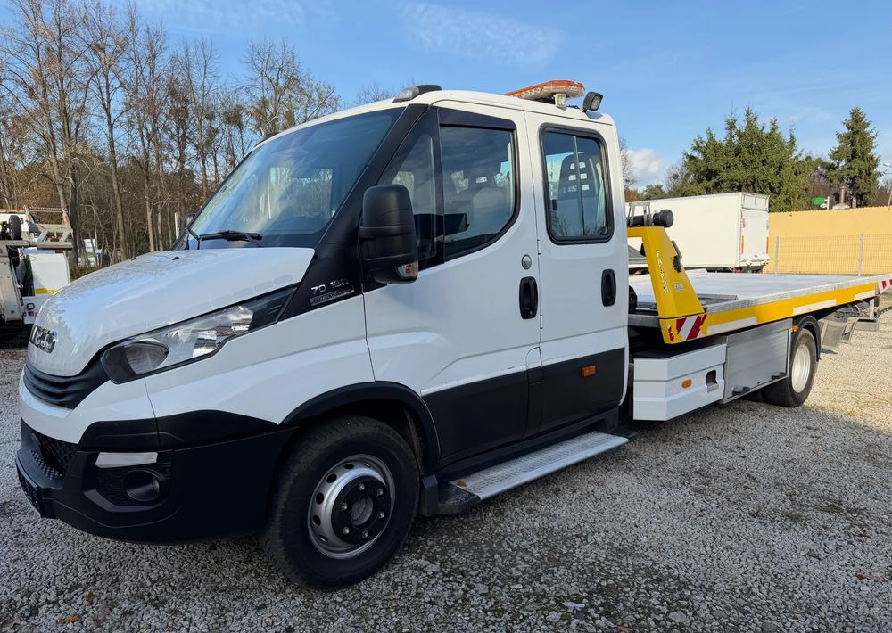 Iveco Daily 70C18 Pomoc drogowa Laweta 2019r Hi-Matic - Maşină de tractare: Foto 1 Iveco Daily 70C18 Pomoc drogowa Laweta 2019r Hi-Matic - Maşină de tractare: Foto 1