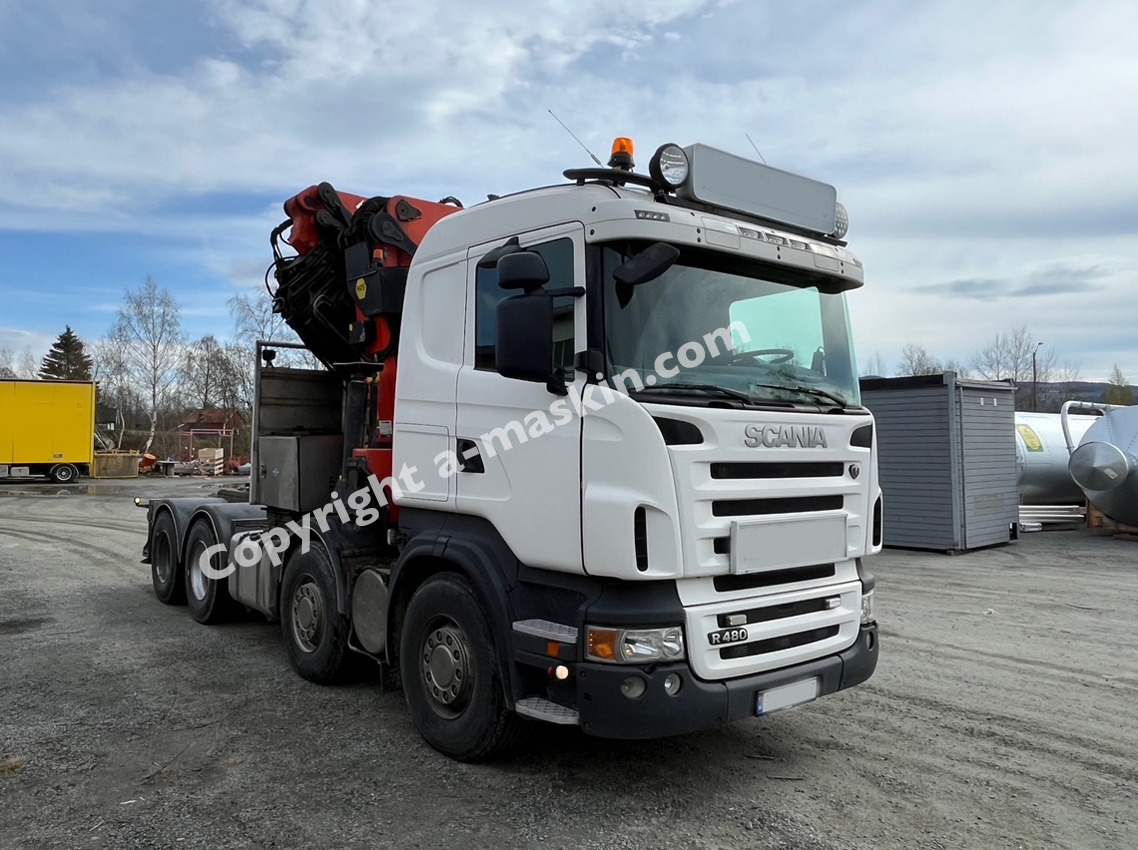Scania with Palfinger PK 850002 R480 - Cap tractor: Foto 2 Scania with Palfinger PK 850002 R480 - Cap tractor: Foto 2