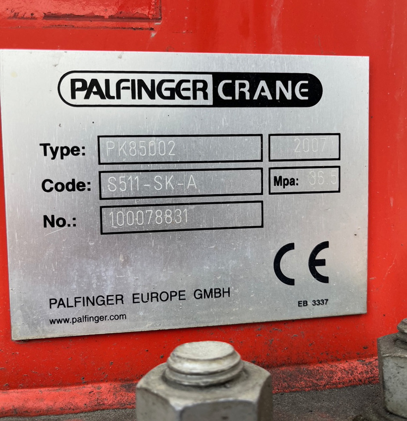 Scania with Palfinger PK 850002 R480 - Cap tractor: Foto 5 Scania with Palfinger PK 850002 R480 - Cap tractor: Foto 5