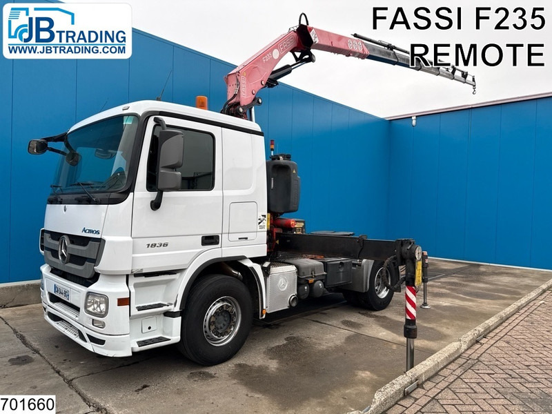 Mercedes-Benz Actros 1836 EURO 5, Fassi, Remote - Cap tractor: Foto 1 Mercedes-Benz Actros 1836 EURO 5, Fassi, Remote - Cap tractor: Foto 1