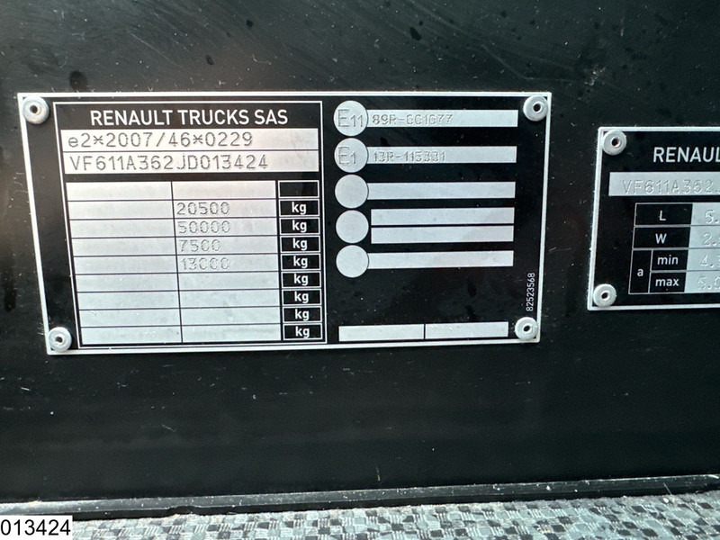 Renault T 480 EURO 6, Airco - Cap tractor: Foto 5 Renault T 480 EURO 6, Airco - Cap tractor: Foto 5
