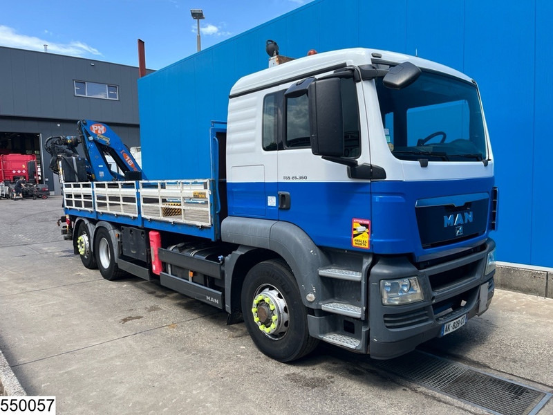 MAN TGS 26 360 6x4, EURO 5, PM, Remote, Hydrodrive - Camion platformă, Camion cu macara: Foto 3 MAN TGS 26 360 6x4, EURO 5, PM, Remote, Hydrodrive - Camion platformă, Camion cu macara: Foto 3