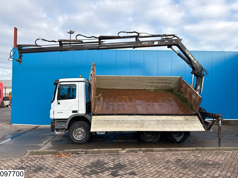 Mercedes-Benz Actros 2636 6x4, EURO 3, HIAB, Telligent 16 - Camion basculantă, Camion cu macara: Foto 3 Mercedes-Benz Actros 2636 6x4, EURO 3, HIAB, Telligent 16 - Camion basculantă, Camion cu macara: Foto 3