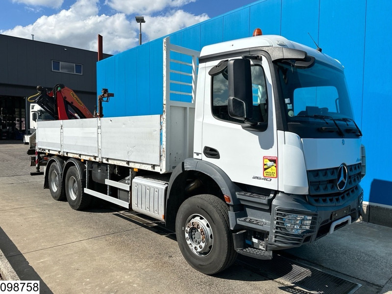 Mercedes-Benz Arocs 2640 6X4, EURO 6, Retarder, Palfinger - Camion platformă, Camion cu macara: Foto 4 Mercedes-Benz Arocs 2640 6X4, EURO 6, Retarder, Palfinger - Camion platformă, Camion cu macara: Foto 4