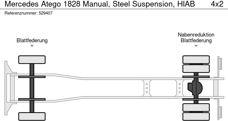 Mercedes-Benz Atego 1828 Manual, Steel Suspension, HIAB în leasing Mercedes-Benz Atego 1828 Manual, Steel Suspension, HIAB: Foto 16 Mercedes-Benz Atego 1828 Manual, Steel Suspension, HIAB în leasing Mercedes-Benz Atego 1828 Manual, Steel Suspension, HIAB: Foto 16