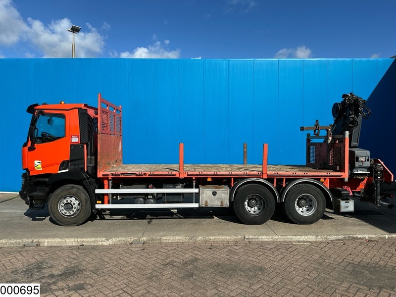 Renault C 430 EURO 6, Steel spring suspension, Hiab - Camion platformă, Camion cu macara: Foto 4 Renault C 430 EURO 6, Steel spring suspension, Hiab - Camion platformă, Camion cu macara: Foto 4