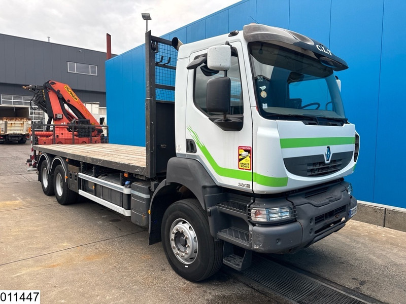 Renault Kerax 380 Dxi 6X4, EURO 5, Palfinger, Manual - Camion platformă, Camion cu macara: Foto 3 Renault Kerax 380 Dxi 6X4, EURO 5, Palfinger, Manual - Camion platformă, Camion cu macara: Foto 3