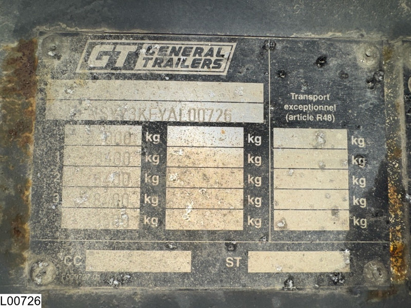 Trailor open laadbak - Semiremorcă platformă: Foto 4 Trailor open laadbak - Semiremorcă platformă: Foto 4