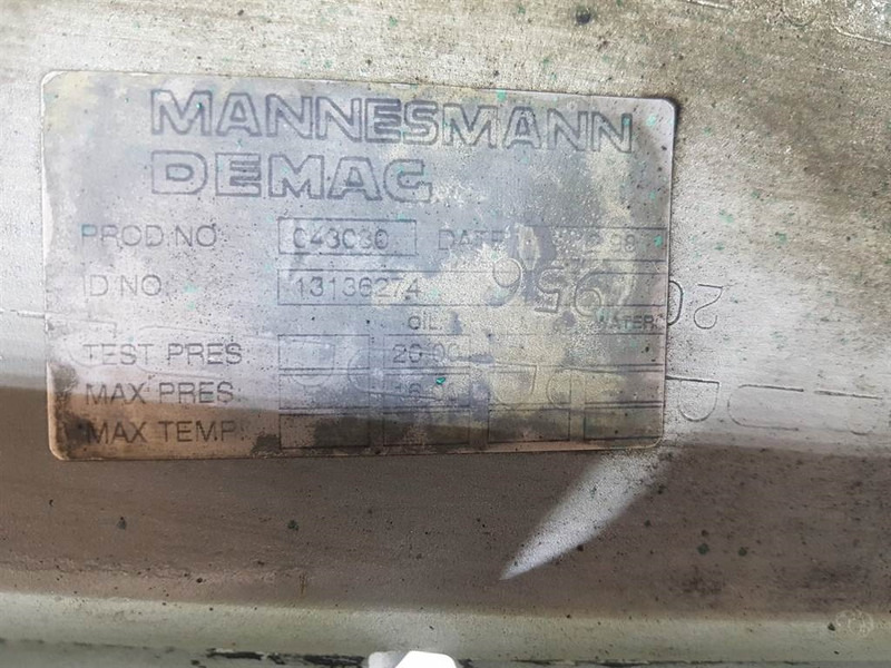 Demag 13136274 - Oil cooler/Ölkühler/Oliekoeler - Hidraulică pentru Utilaje constructii: Foto 4 Demag 13136274 - Oil cooler/Ölkühler/Oliekoeler - Hidraulică pentru Utilaje constructii: Foto 4