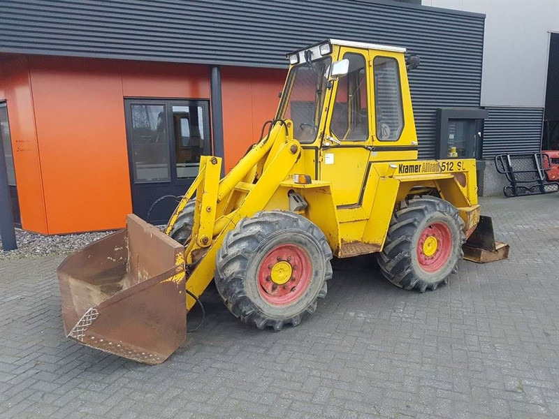 Kramer 512 - (For parts) - Încărcător frontal pe pneuri: Foto 2 Kramer 512 - (For parts) - Încărcător frontal pe pneuri: Foto 2
