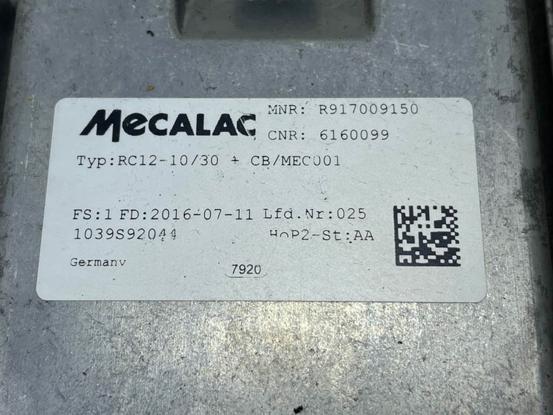 Mecalac 12MTX-6160099-ECU/Control box/Steuermodul - Sistem electric pentru Utilaje constructii: Foto 4 Mecalac 12MTX-6160099-ECU/Control box/Steuermodul - Sistem electric pentru Utilaje constructii: Foto 4