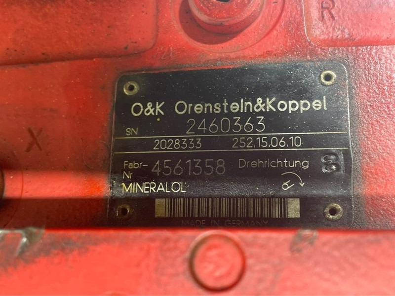 O & K MH6.5-2460363-Drive pump/Fahrpumpe/Rijpomp - Hidraulică pentru Utilaje constructii: Foto 4 O & K MH6.5-2460363-Drive pump/Fahrpumpe/Rijpomp - Hidraulică pentru Utilaje constructii: Foto 4