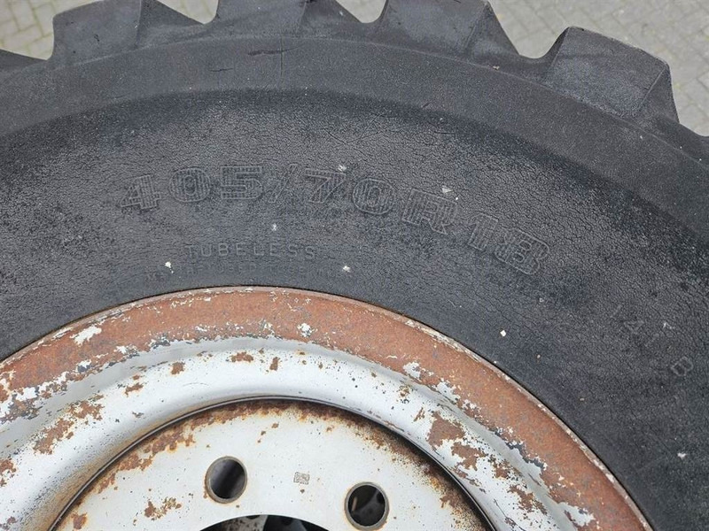 Anvelope și jante pentru Utilaje constructii Schaeff SKL834-Firestone 405/70R18-Tire/Reifen/Band: Foto 8