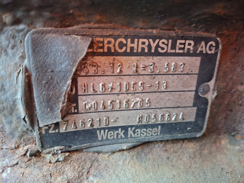 Mercedes-Benz HL6/1DCS-13 - Axă spate: Foto 5 Mercedes-Benz HL6/1DCS-13 - Axă spate: Foto 5