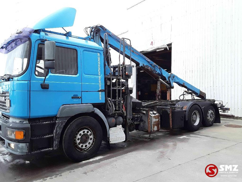 MAN 26.403 Atlas 140.1vA19 - Camion platformă, Camion cu macara: Foto 5 MAN 26.403 Atlas 140.1vA19 - Camion platformă, Camion cu macara: Foto 5