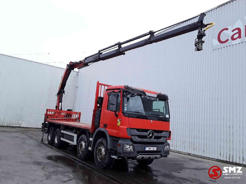 Mercedes-Benz Actros 4144 Palfinger Pk22002Eh 4 ext remote - Camion platformă, Camion cu macara: Foto 1 Mercedes-Benz Actros 4144 Palfinger Pk22002Eh 4 ext remote - Camion platformă, Camion cu macara: Foto 1