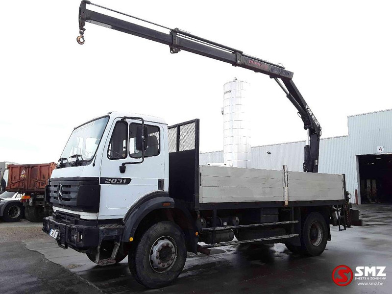 Mercedes-Benz SK 2031 lames manual - Camion platformă, Camion cu macara: Foto 5 Mercedes-Benz SK 2031 lames manual - Camion platformă, Camion cu macara: Foto 5