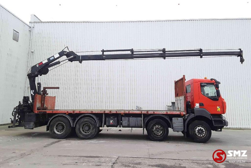 Renault Kerax 410 DXI hiab 200/4 +remote - Camion platformă, Camion cu macara: Foto 4 Renault Kerax 410 DXI hiab 200/4 +remote - Camion platformă, Camion cu macara: Foto 4
