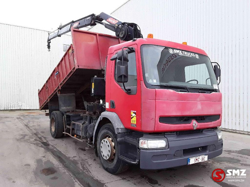 Renault Premium 370 - Camion basculantă, Camion cu macara: Foto 1 Renault Premium 370 - Camion basculantă, Camion cu macara: Foto 1