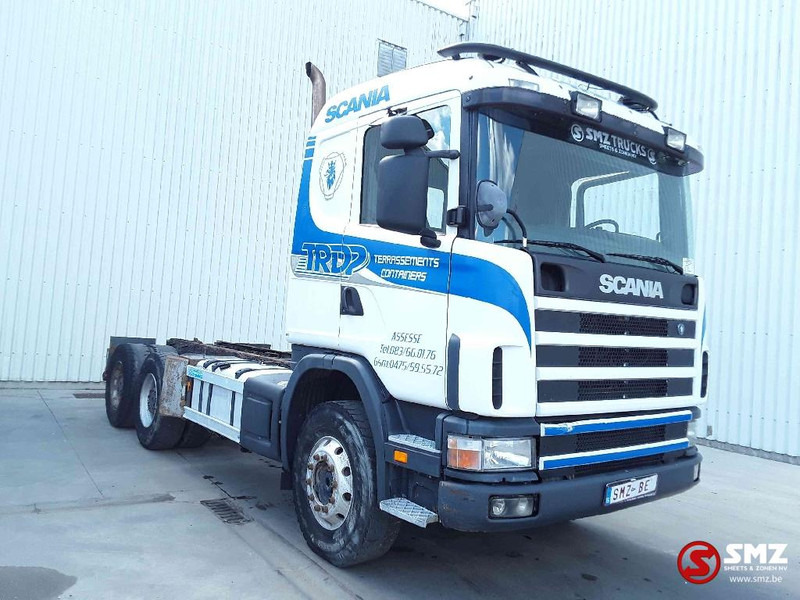 Scania 164 L 480 zijschade/side dammage - Camion şasiu: Foto 1 Scania 164 L 480 zijschade/side dammage - Camion şasiu: Foto 1
