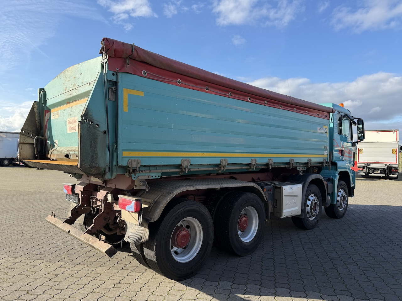 Camion basculantă MAN TGS 35.460 8x4 Dautel Intarder: Foto 11 Camion basculantă MAN TGS 35.460 8x4 Dautel Intarder: Foto 11
