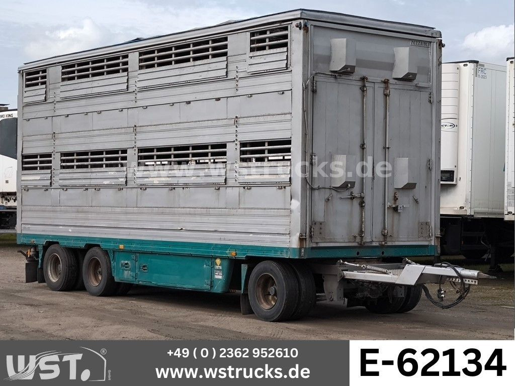 Pezzaioli 2 Stock RBA31F ausfahrbares Dach Viehanhänger - Remorcă transport animale: Foto 1 Pezzaioli 2 Stock RBA31F ausfahrbares Dach Viehanhänger - Remorcă transport animale: Foto 1