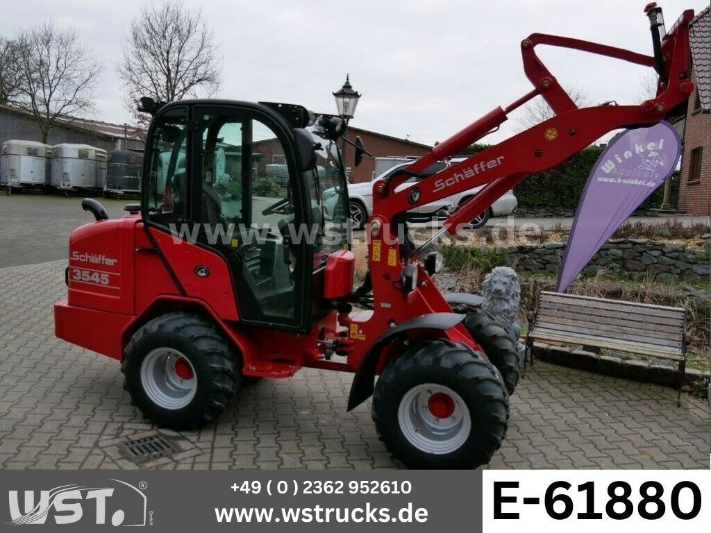 Schäffer 3545 Top Zustand Typ L-H - Încărcător frontal pe pneuri: Foto 1 Schäffer 3545 Top Zustand Typ L-H - Încărcător frontal pe pneuri: Foto 1