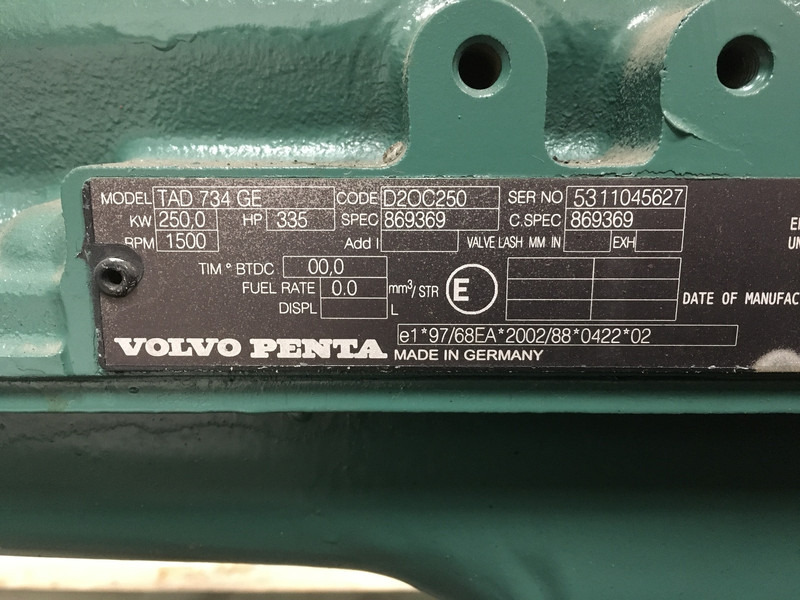 Volvo TAD734GE NEW - Utilaje constructii: Foto 5 Volvo TAD734GE NEW - Utilaje constructii: Foto 5