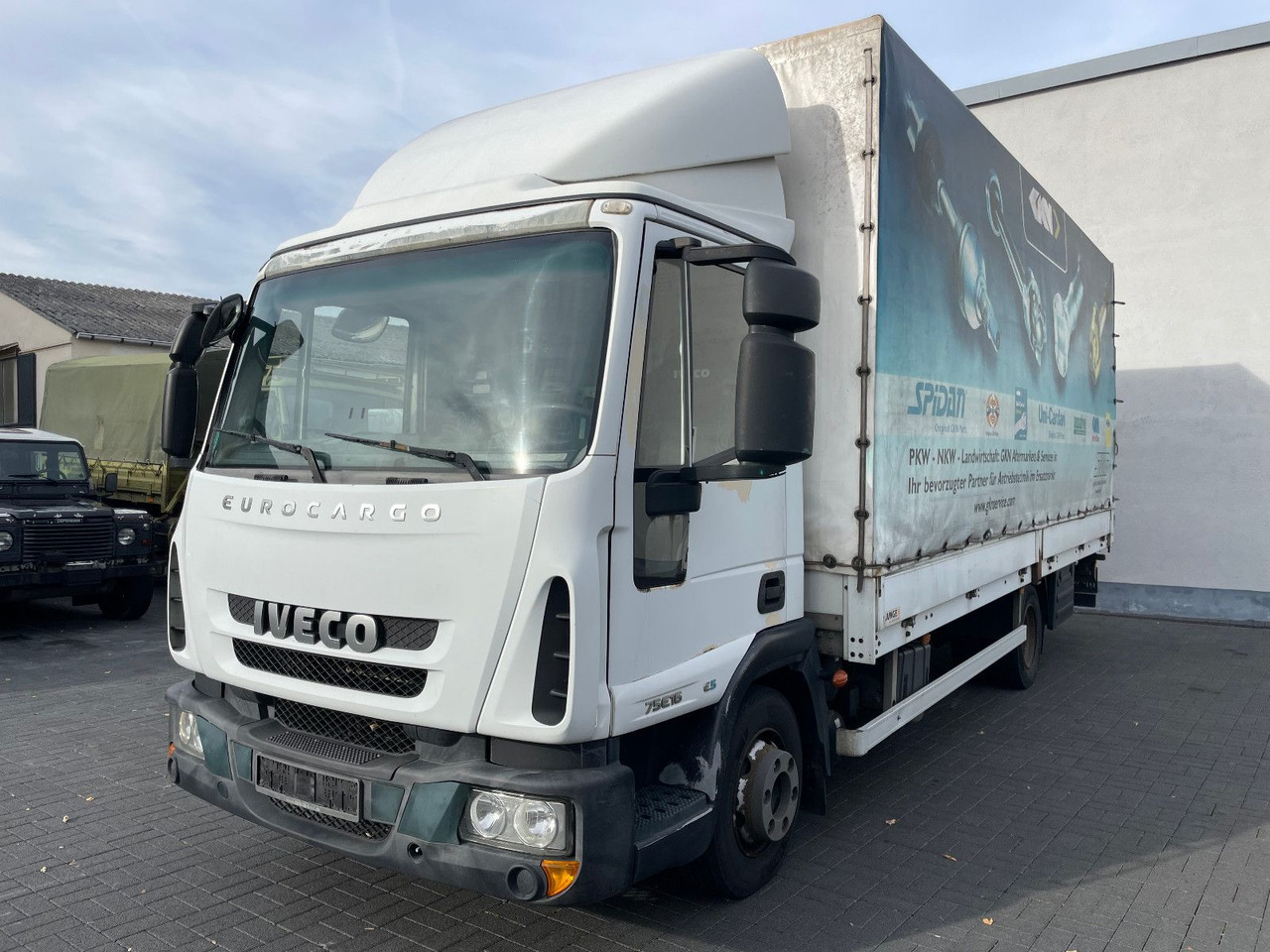 Iveco Euro Cargo 75E16 Euro 5, TÜV 06-2026 - Autoutilitară cu prelată: Foto 1 Iveco Euro Cargo 75E16 Euro 5, TÜV 06-2026 - Autoutilitară cu prelată: Foto 1