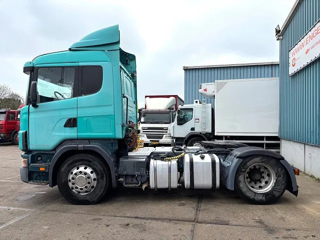 Scania R114-380 LA SLEEPERCAB 4x2 (EURO 2 / MANUAL GEARBOX / HYDRAULIC KIT / P.T.O. / FULL SPOILERSET / ETC.) - Cap tractor: Foto 5 Scania R114-380 LA SLEEPERCAB 4x2 (EURO 2 / MANUAL GEARBOX / HYDRAULIC KIT / P.T.O. / FULL SPOILERSET / ETC.) - Cap tractor: Foto 5