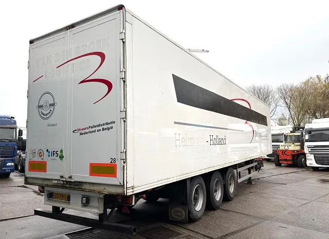 Pacton / JUMBO 3-AXLE CLOSED BOX WITH FULL STEEL CHASSIS (BPW-AXLES / DRUM BRAKES / ABS BRAKE SYSTEM / 13.60 METER) - Semiremorcă furgon: Foto 3 Pacton / JUMBO 3-AXLE CLOSED BOX WITH FULL STEEL CHASSIS (BPW-AXLES / DRUM BRAKES / ABS BRAKE SYSTEM / 13.60 METER) - Semiremorcă furgon: Foto 3