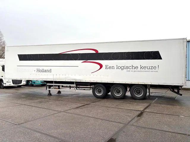 Pacton / JUMBO 3-AXLE CLOSED BOX WITH FULL STEEL CHASSIS (BPW-AXLES / DRUM BRAKES / ABS BRAKE SYSTEM / 13.60 METER) - Semiremorcă furgon: Foto 5 Pacton / JUMBO 3-AXLE CLOSED BOX WITH FULL STEEL CHASSIS (BPW-AXLES / DRUM BRAKES / ABS BRAKE SYSTEM / 13.60 METER) - Semiremorcă furgon: Foto 5