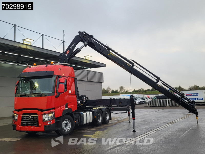 Renault T 520 6X4 Hiab 477E-7 HIDUO Crane Kran Big-Axle Euro 6 - Cap tractor: Foto 5 Renault T 520 6X4 Hiab 477E-7 HIDUO Crane Kran Big-Axle Euro 6 - Cap tractor: Foto 5