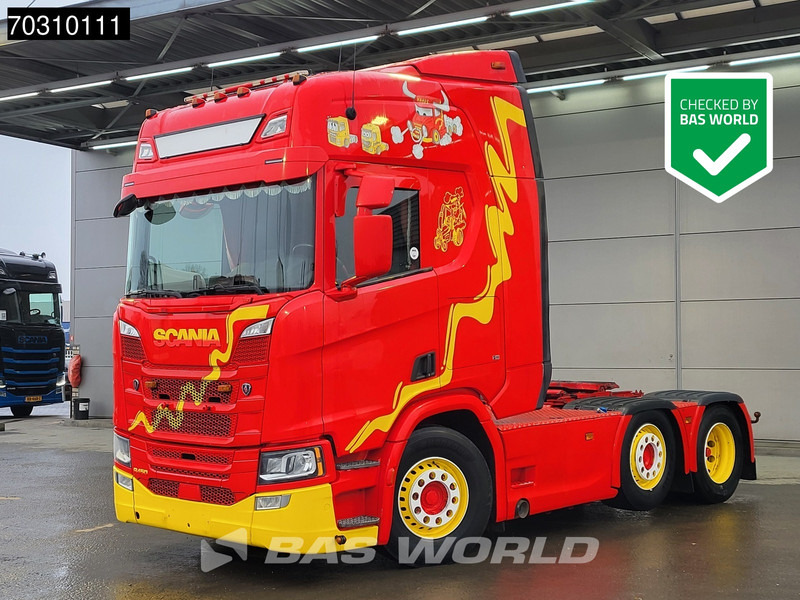 Scania R450 R 6X2 Retarder Full-Air Lift+Lenkachse Leather - Cap tractor: Foto 1 Scania R450 R 6X2 Retarder Full-Air Lift+Lenkachse Leather - Cap tractor: Foto 1