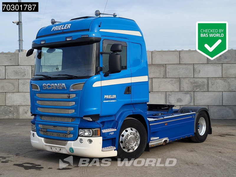 Scania R520 4X2 V8 Retarder 2x Tanks Alcoa Leder - Cap tractor: Foto 1 Scania R520 4X2 V8 Retarder 2x Tanks Alcoa Leder - Cap tractor: Foto 1