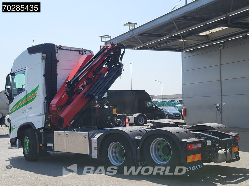 Cap tractor Volvo FH 500 FH 6X4 Full-Air Liftachse HMF 2820K-RCS Crane+JIB Remote Control I-ParkCool VDS LED Kran: Foto 11 Cap tractor Volvo FH 500 FH 6X4 Full-Air Liftachse HMF 2820K-RCS Crane+JIB Remote Control I-ParkCool VDS LED Kran: Foto 11