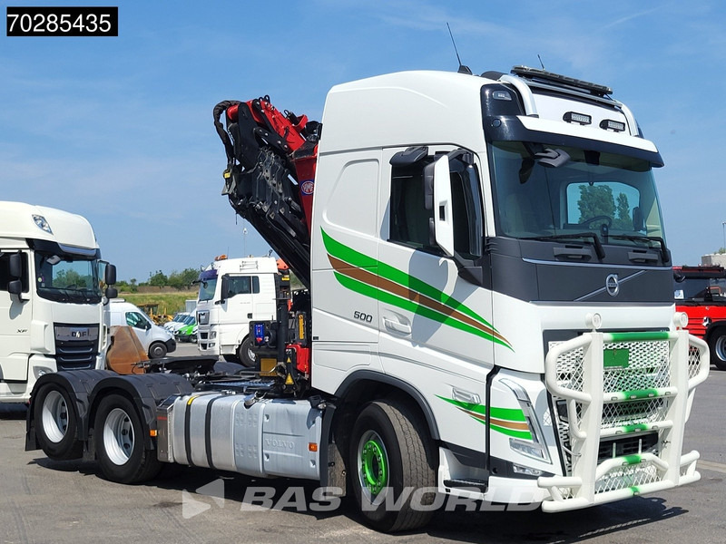 Cap tractor Volvo FH 500 FH 6X4 Full-Air Liftachse HMF 2820K-RCS Crane+JIB Remote Control I-ParkCool VDS LED Kran: Foto 12 Cap tractor Volvo FH 500 FH 6X4 Full-Air Liftachse HMF 2820K-RCS Crane+JIB Remote Control I-ParkCool VDS LED Kran: Foto 12